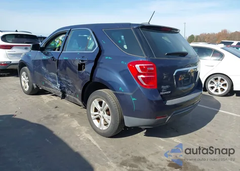 2017 Chevrolet Equinox Ls z USA, uszkodzony, nr VIN 2GNALBEK4H1581947